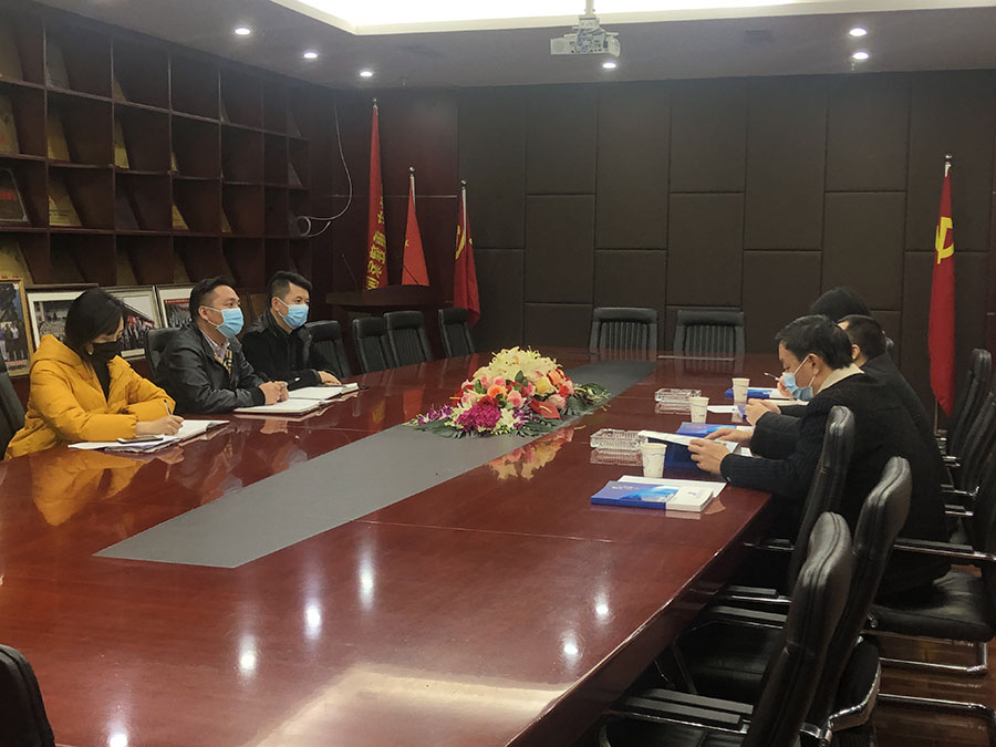 金牛区统战部领导亲临四川NG体育建设集团视察指导疫情防控和复工复产工作BB